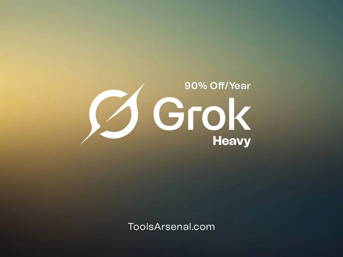 90% off yearly deal on Grok Heavy Plan for tech enthusisats and freelancers