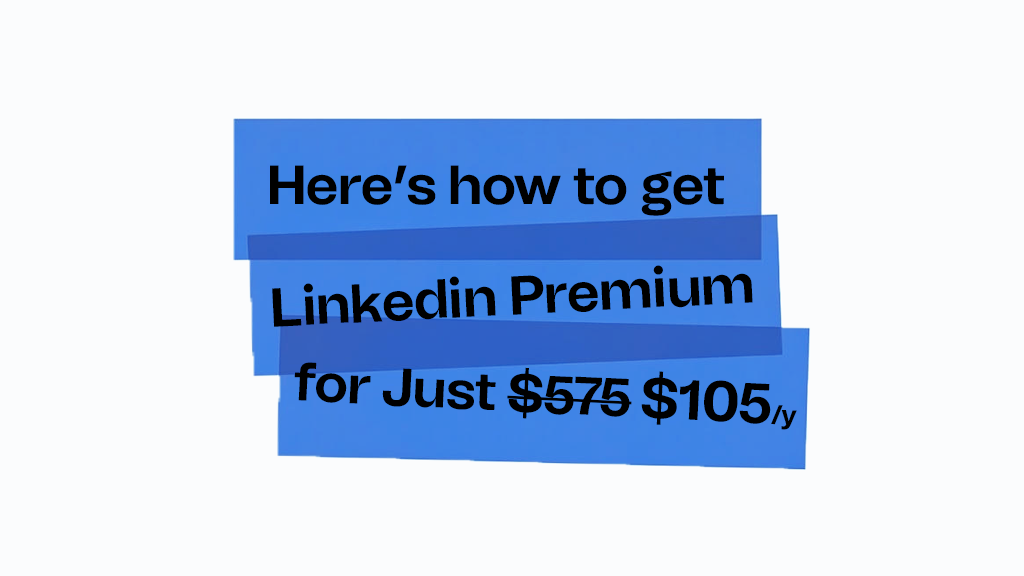 how to get linkedin premium yearly plan for discounted price
