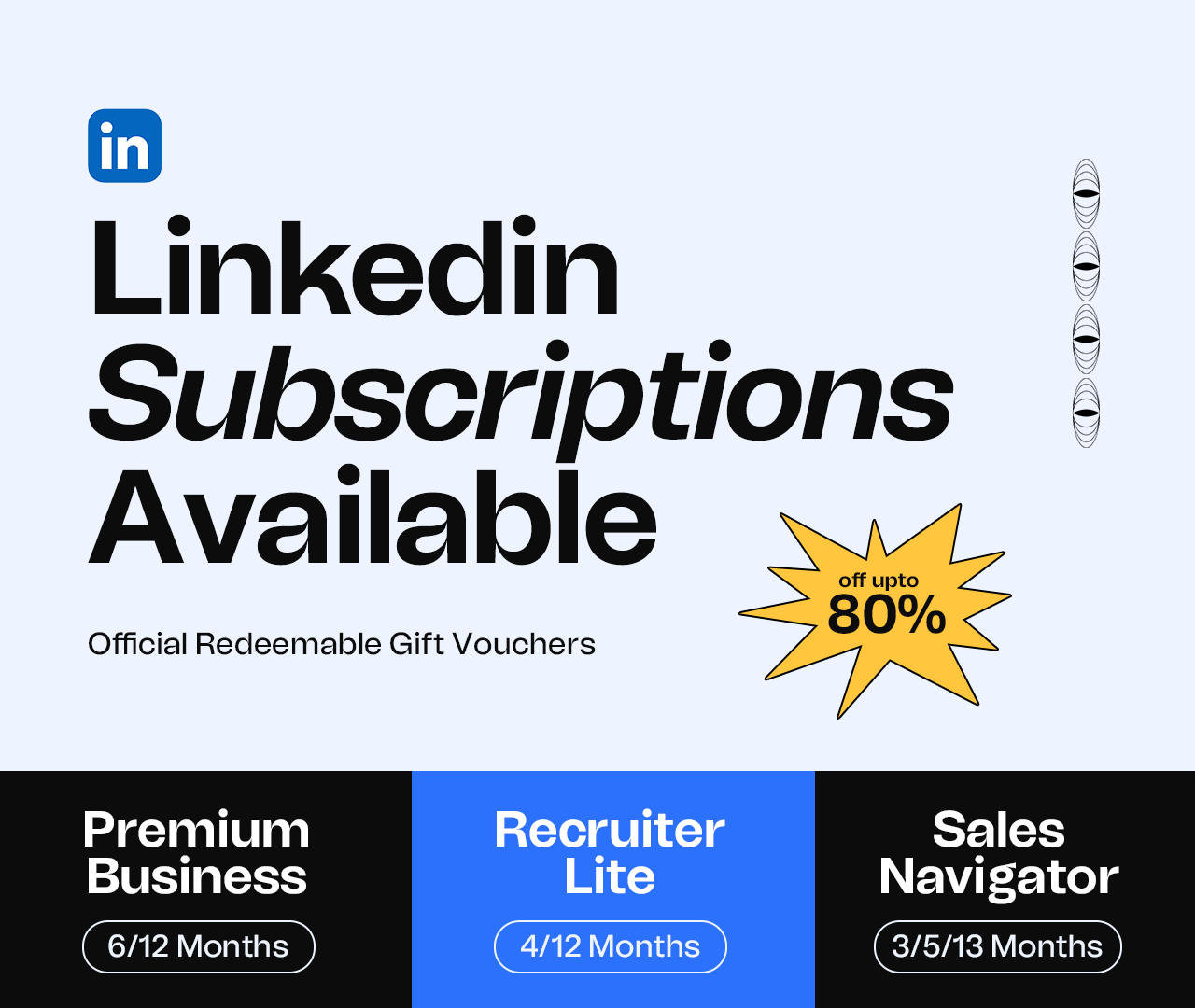 Linkedin Plans Coupons and Gift Vouchers