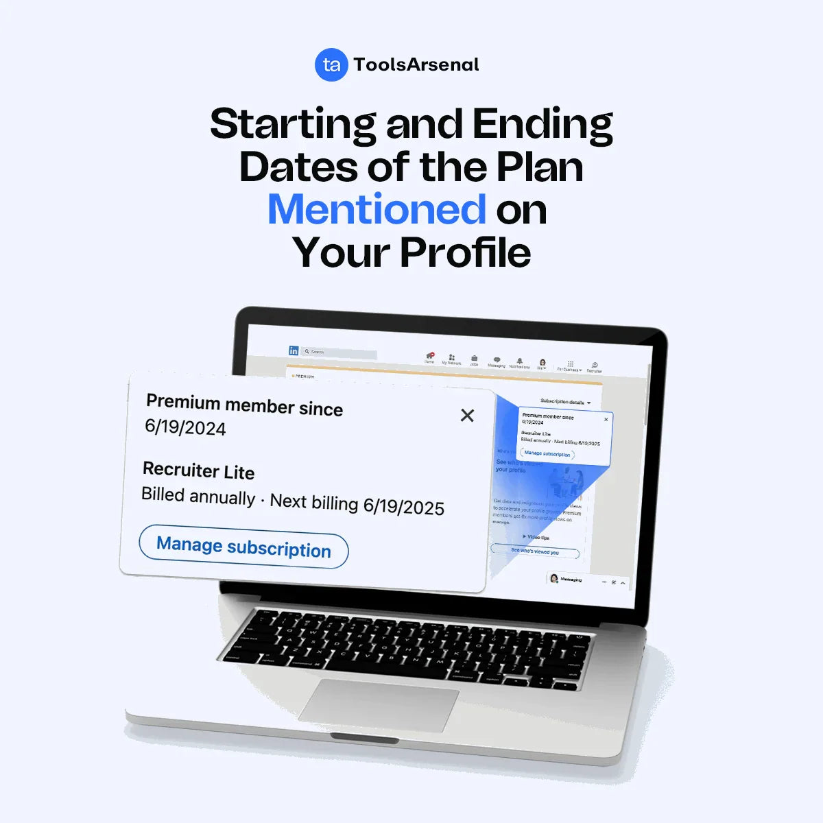 LinkedIn Recruiter Lite 4/12 Months Plan