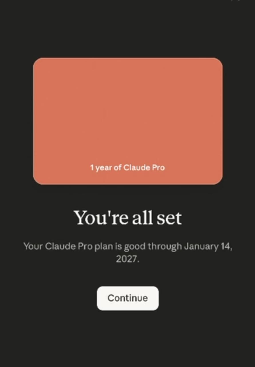 Claude Pro Plan Gift Vouchers