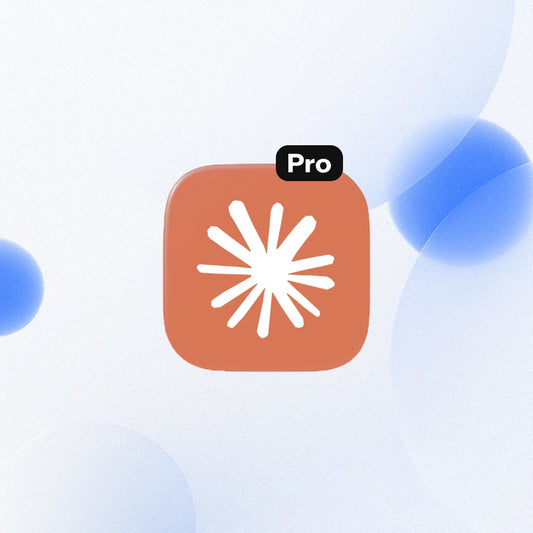 Claude Pro Plan gift voucher icon on a light blue background at toolsarsenal.com